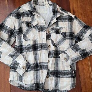 Women's Aeropostale Quilted Flannel Jacket - Size XS